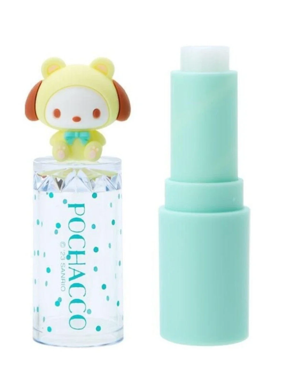 Sanrio Pochacco Bear Motif Lip Balm Unscented